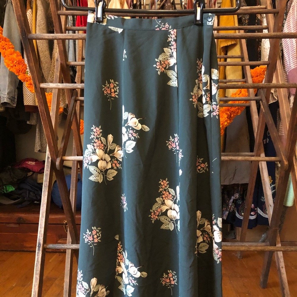 Floral Maxi Skirt